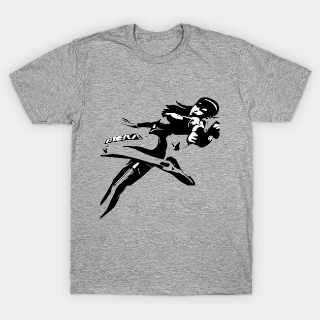 Ejecting T-Shirt by BlkandNerdy